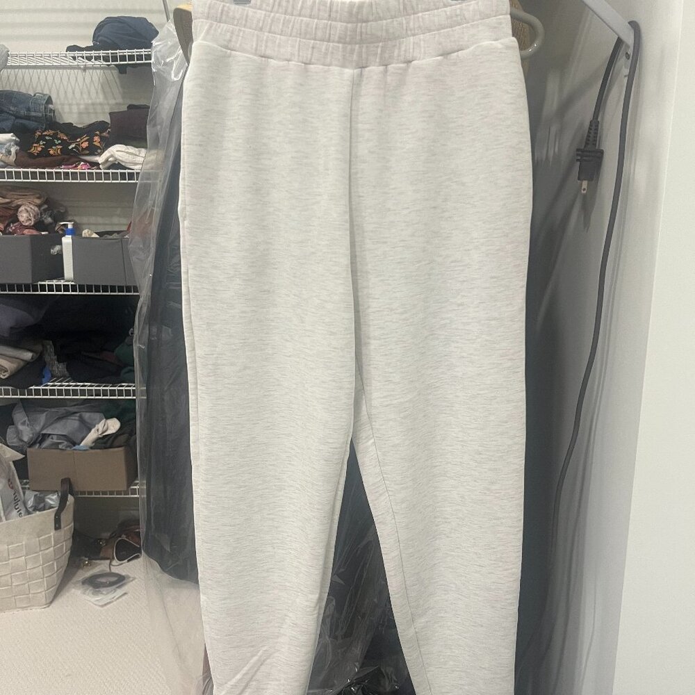 Varley The Slim Pant 25" Ivory Marl